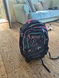 Zaino scuola seven trolley 2 in 1 sganciabile