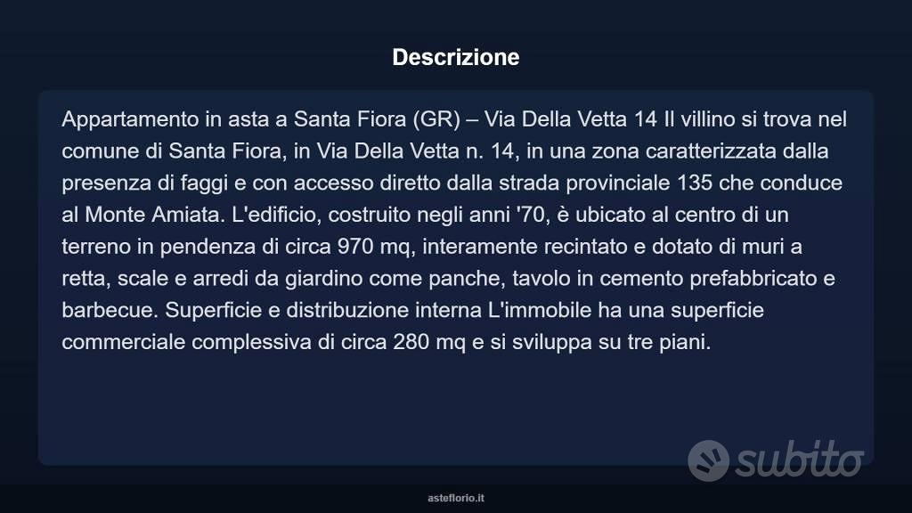 Appartamento – Santa Fiora, Grosseto - Vista 4