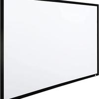 HOMCOM Telo fisso Proiettore da 100 Pollici