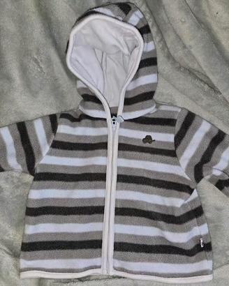 Felpa a righe da bambino