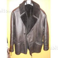 Cappotto nero shearling