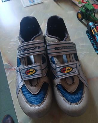 scarpe nortwhave numero 42 per bici da corsa