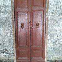 Portoncino a 2 ante fine ottocento