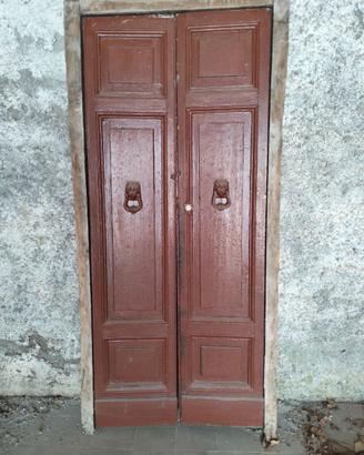 Portoncino a 2 ante fine ottocento