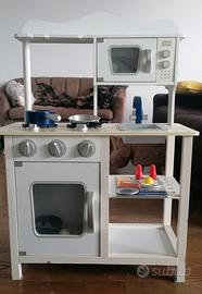 Cucina giocattolo legno 