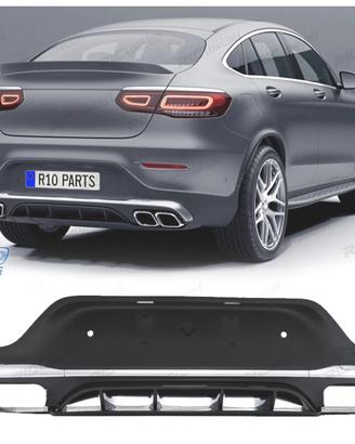 DIFUSORE MERCEDES GLC C253 COUPE AMG 16-22 LOOK AM
