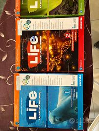 libri scuola media Life 1 Life 2 Life 3