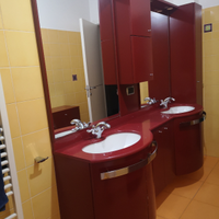 Mobili bagno doppio lavabo sospeso