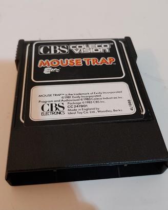 Mouse Trap Cbs Coleco Vision Videogioco 