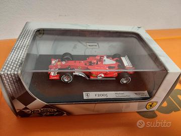 ferrari F2005 Schumacher Hot Wheels.1:43 Nuova