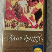 VHS videocassetta film Via col vento