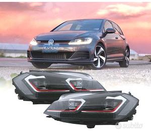 FARI VOLKSWAGEN VW GOLF 7.5 17-19 LED DINAMICI LOO