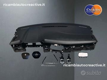 Renault Clio 5° Cruscotto airbag completo kit airb