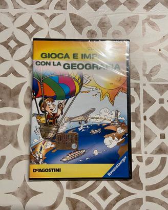 Cartoni animati, gioca ed impara con la geografia.