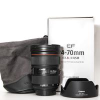Canon EF 24-70mm F2.8L II USM con paraluce EW-88C