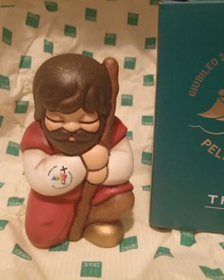 pellegrino rosso Giubileo presepe thun 