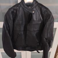 giubbotto pelle moto donna 