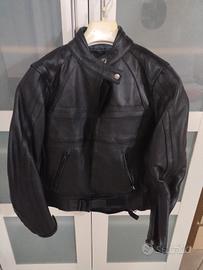 giubbotto pelle moto donna 