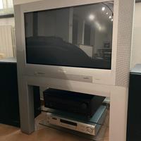 TV CRT Philips 32PW9525/12R + tavolino oroinale