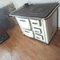 Cucina economica a legna Rex 3 fuochi vintage