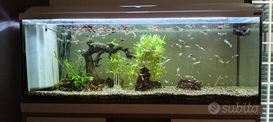 acquario 120 litri con mobile