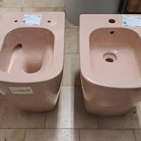 coppia sanitari più sedile 