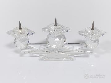 Candeliere Vintage '70 Swarovski Cristallo 3 Luci