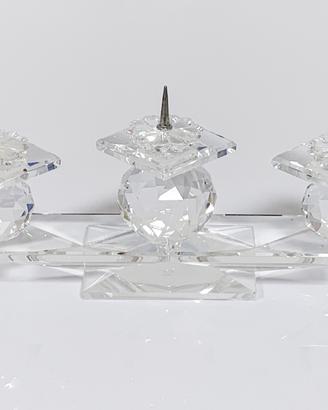 Candeliere Vintage '70 Swarovski Cristallo 3 Luci