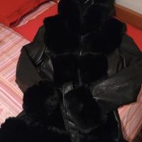 Giacca elegante in ecopelle 