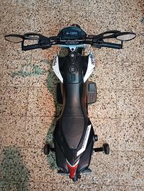 Moto per bambini Aprilia Dorsoduro Rossa 12V