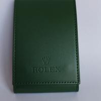 Rolex genuine porta orologio pochette verde Dayton