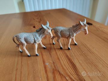 asino cm 9,5 presepe Fontanini 