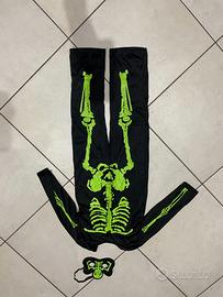 vestito carnevale scheletro