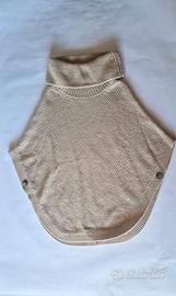Mantella poncho in lana donna tg-L