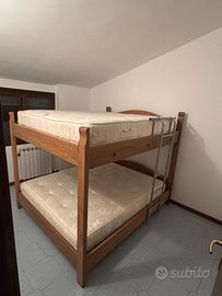 Letto a castello matrimoniale