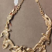 set Collier e clips Yves Saint Laurent vintage 