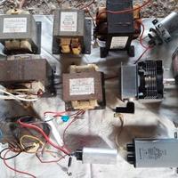 Trasformatori condensatori e magnetron