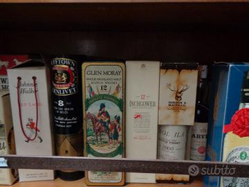 Ritiro vecchie bottiglie liquori  distillati