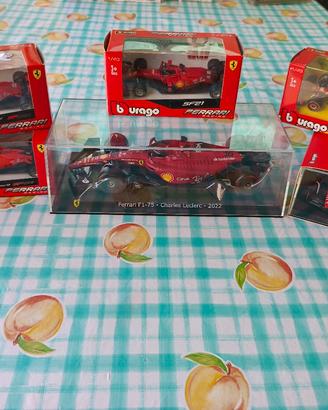 Lotto Ferrari F1 Leclerc 19-24 Bburago 1:43-1:24
