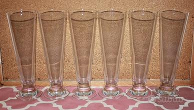 6 Calici per birra palladio vetro - bormioli rocco