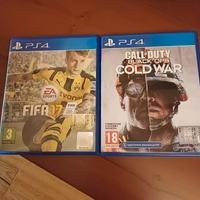 gioco FIFA 17   e  CALL DUTY BLACK OB COLD WAR