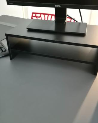 Rialzi per schermo PC, organizzatori scrivania