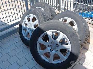 Cerchi in lega con gomme 17 pollici Audi Q5 (2015)