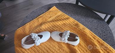 scarpe ballerine bimba bianche H&M