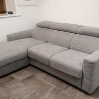 Divano letto con chaise longue