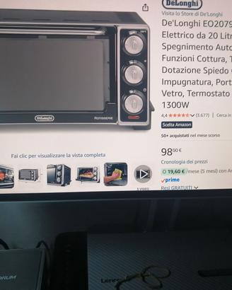 Forno elettrico Delonghi