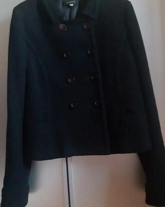 Cappotto tipo Caban Peserico in pura lana vergine.