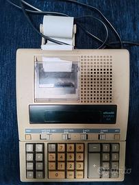 calcolatrice Olivetti funzionante
