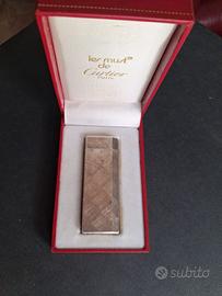 Accendino Cartier placcato argento
