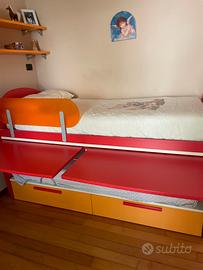 Letto singolo doppio